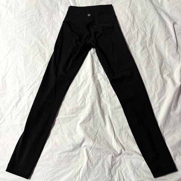 EXCELLENT Lululemon Wunder Under High-Rise Tight 28" Luxtreme Black Leggings 0 - Picture 6 of 8